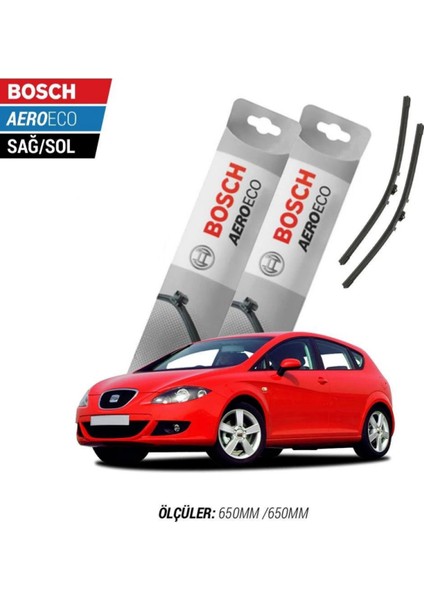 Seat Leon 2007 Model Bosch Aeroeco Muz Silecek Takımı