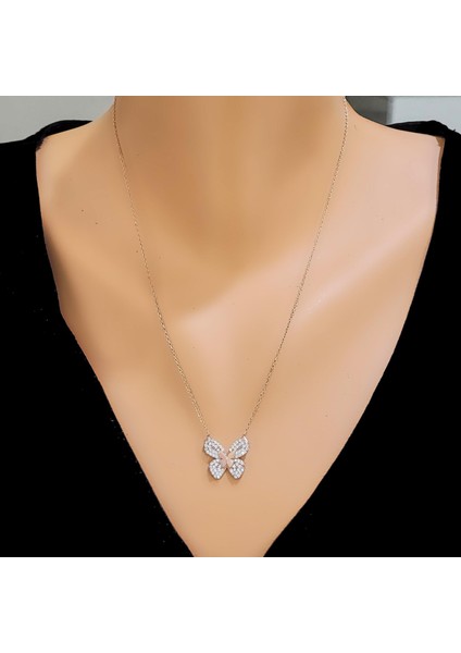 925 Ayar Gümüş Akdeniz Kelebeği