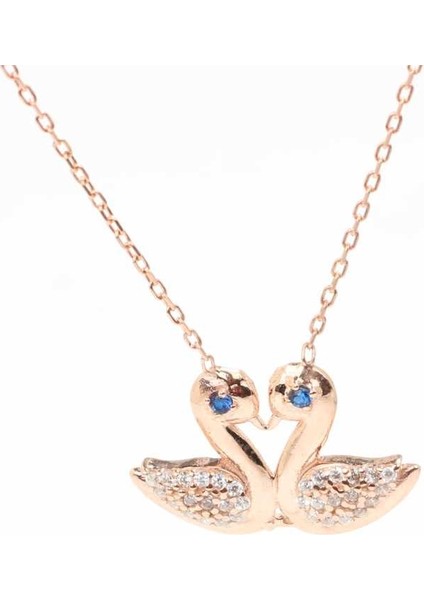 925 Ayar Gümüş Taşlı Aşık Kuğular fiyatları