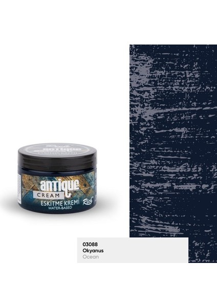 Eskitme Kremi antique Cream 4004 Okyanus 150 cc