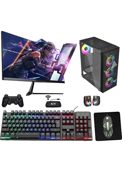 Adx Ryzen 5 7500F 32 GB Ddr5 Ram 1 Tb M.2 Nvme SSD 12 GB Rtx 3060 27''ınç 240 Hz Freedos Masaüstü Oyun Bilgisayarı