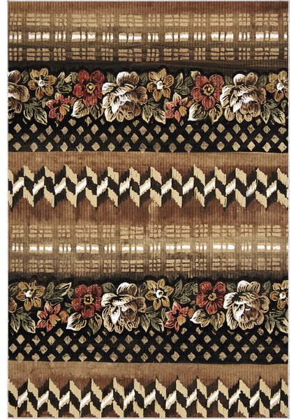 Dijital Salon Halısı Yıldız Deri Kaymaz Taban Modern Becca Kahve fiyatları