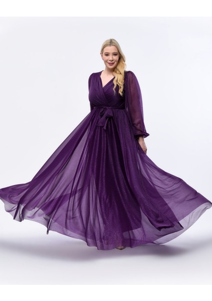 Uzun Simli Tül Abiye