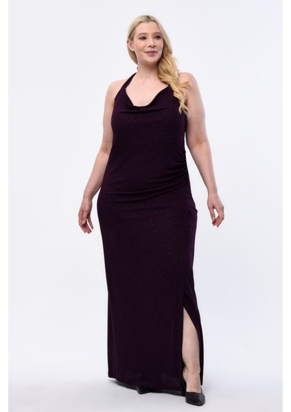 Degaje Yaka Uzun Simli Abiye fiyatları