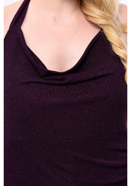 Degaje Yaka Uzun Simli Abiye indirimleri