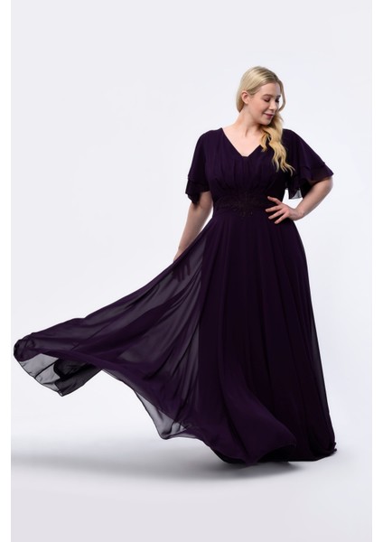 Şifon Uzun Abiye fiyatları