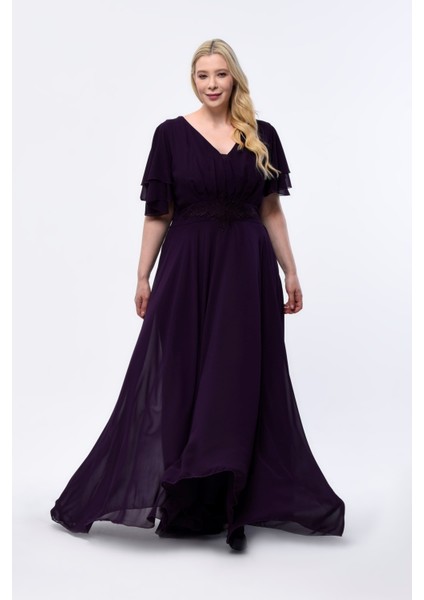 Şifon Uzun Abiye modelleri