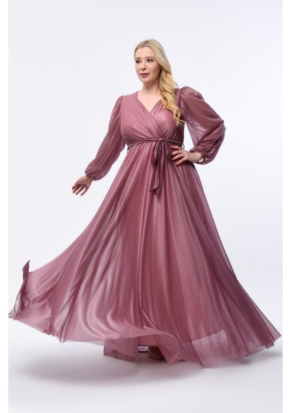 Uzun Simli Tül Abiye fiyatları