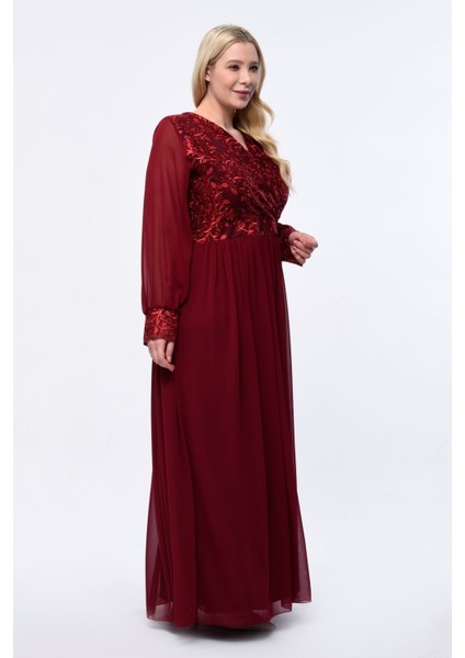 Uzun Şifon Abiye modelleri