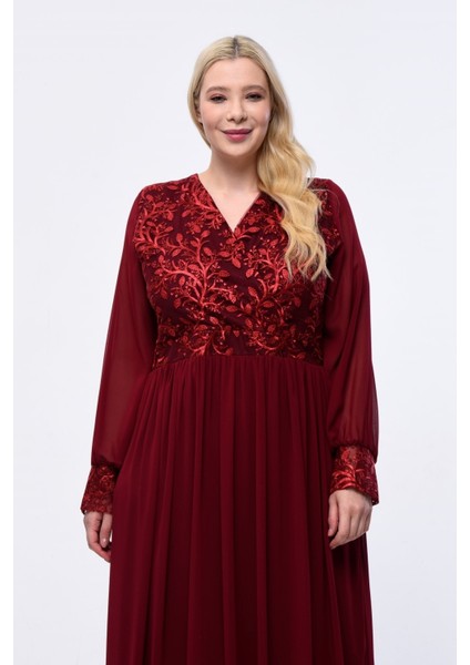 Uzun Şifon Abiye indirimleri