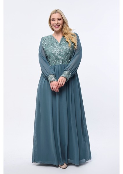 Uzun Şifon Abiye fiyatları