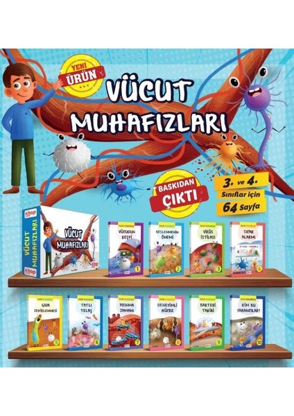 Vücut Muhafızları 10 Kitap Hikaye Seti