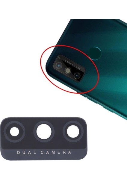 Tecno Spark 6 Go Uyumlu Kamera Lensi Camı KE5J KE5K