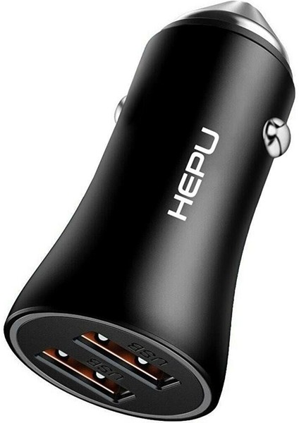 HP779 Araç Çakmaklık Şarj 18WATT Çift Çıkış