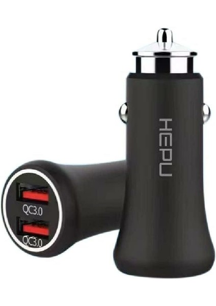 HP779 Araç Çakmaklık Şarj 18WATT Çift Çıkış indirimleri