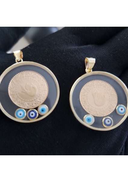 Cam Çeyrek Kolye modelleri