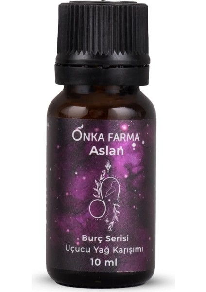Aslan Burcu Uçucu Yağ Karışımı 10 ml - Burç Serisi Aromaterapi