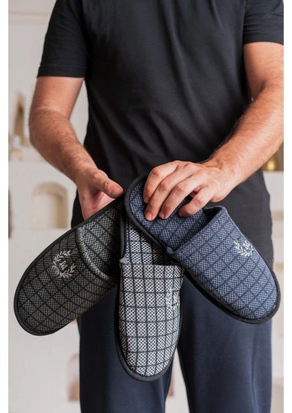 3'lü Kışlık Ev Terliği Misafir Terliği Çeyiz Bohça Terliği modelleri