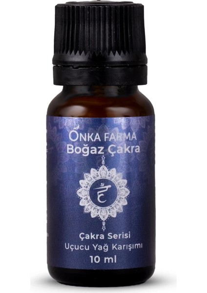 Boğaz Çakra Aromaterapi Yağ Karışımı 10 ml