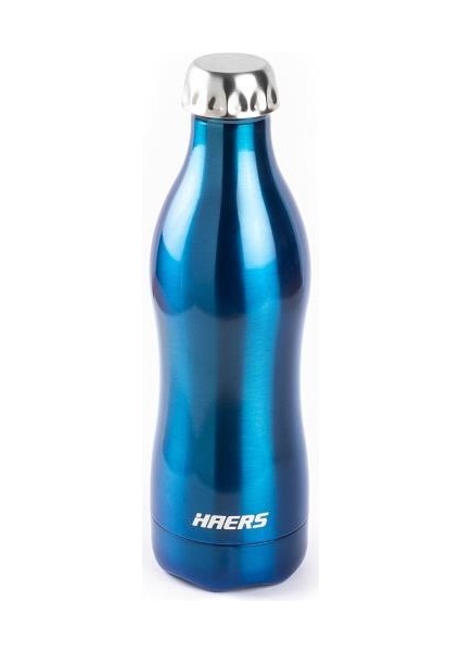 Mavi Paslanmaz Çelik Termos Şişe 500ML
