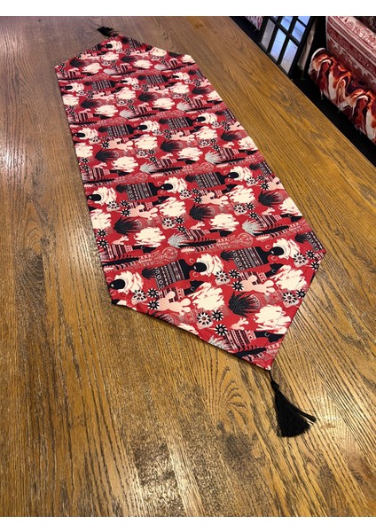 Tuğçe Demir Home Design Afrika Kadın Desen Runner