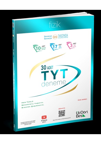 TYT Fizik 30 Deneme Yeni