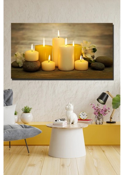 Dekoratif Mumlar Kanvas Tablo AR030400