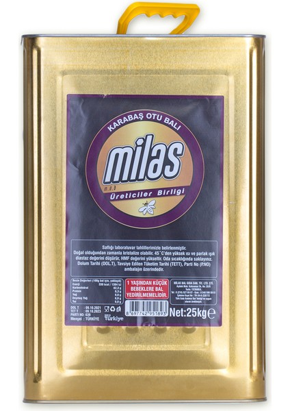Karabaş Otu Balı 25 kg