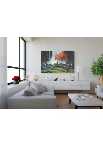 Samuray Tablosu Dekoratif Kanvas Tablo AR030404 fiyatları