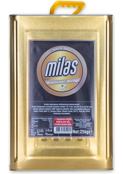 Krem Balı 25 kg