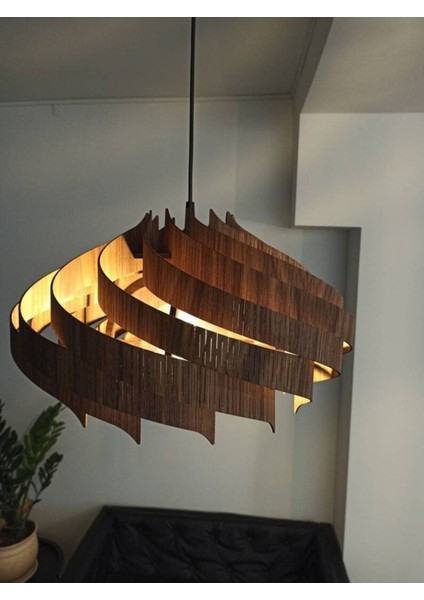 50 cm Bohem Büyük Dekoratif Sarkıt Salon Avize