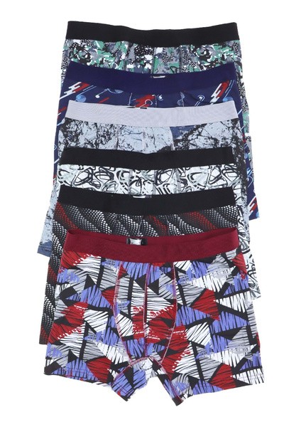0119 Erkek Elastan Emp. Boxer 3 Lü