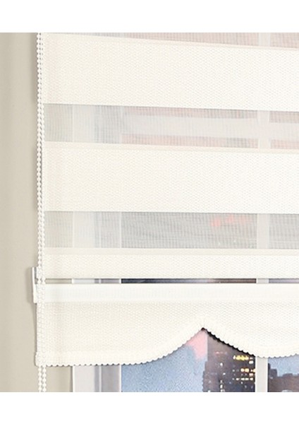 Dia Modern Minimalist Tasarım Hasır Dokuma Keten Zebra Perde Alüminyum Kasalı Yüksek Kaliteli-Beyaz fırsatları