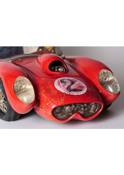 Biblolar-Forchıno Spor Araba BÜYÜK-63,5X28X21 CM-Dekoratif Obje- Sertifikalı Özel Koleksiyon fırsatları