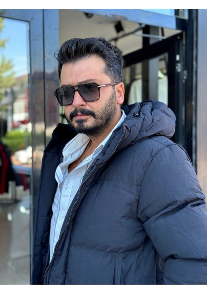 Mont Şişme Kaz Tüyü Uzun Cepli Normal Kalıp Erkek Kaban Mont 23/24 Winter Twılls fırsatları