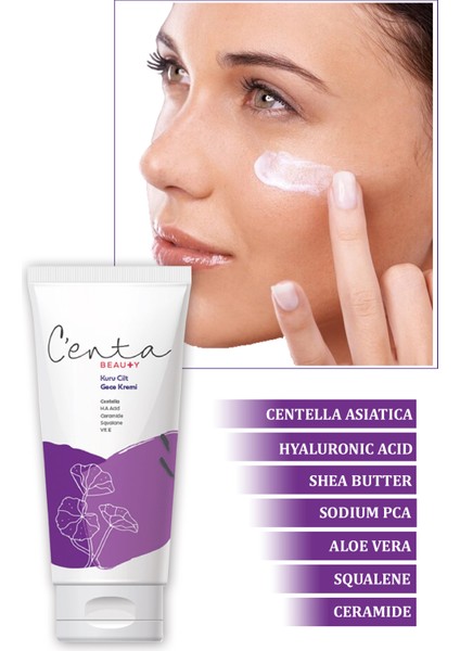 Kuru Ciltlere Özel Gece Kremi 50ML - Cica Krem - Cica Krem