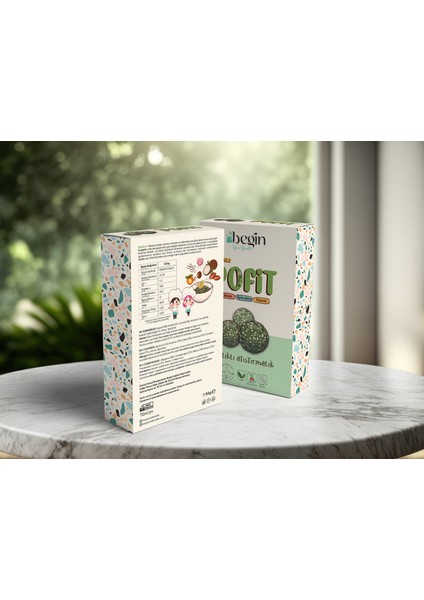 Pofit Kayısı Spirulina ve Limonlu Meyve Topu - 4 Adet x 84GR