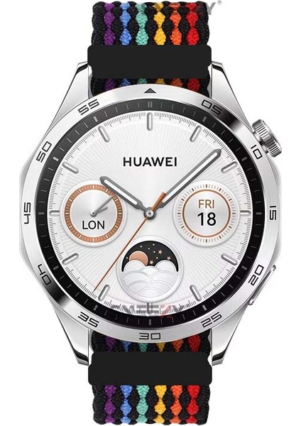 Samsung Gear S3 Frontier R760 - S3 Classic R770 22MM Uyumlu Metal Klips Solo Fiberlink Örgü Kordon fırsatları