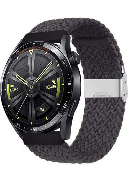 Xiaomi Watch S1 -S1 Active -Mi Watch -Watch Color 22MM Uyumlu Metal Klips Solo Fiberlink Örgü Kordon