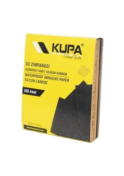 Kupa Su Zımparası A60 Kum - 100 Adet