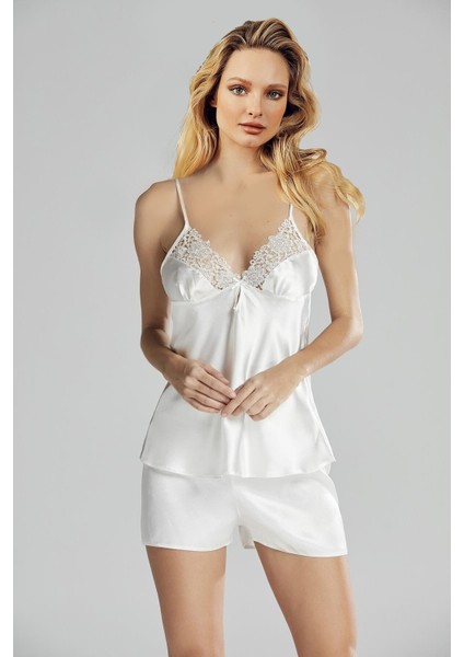 Lovela 2005 Çeyizlik Saten Dantel Detaylı 6'lı Kısa Sabahlık Gecelik ve Pijama Takımı Seti fiyatları