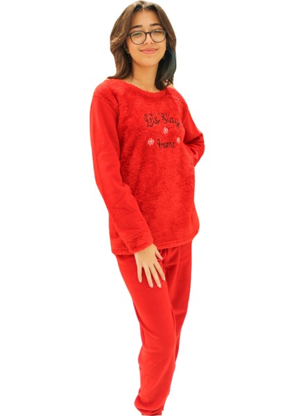 Kadın Polar Pijama Takımı