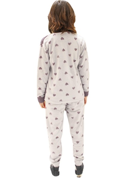 Kadın Polar Battal Yuv. Yaka Pijama Takımı fırsatları