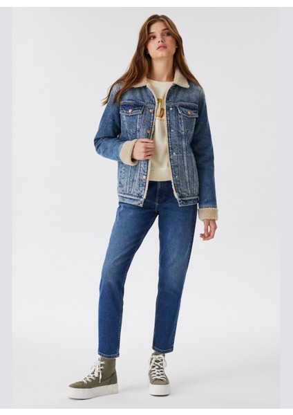 Regular Fit Mavi Kadın Ceket 241 Lcf 131003 Molly 2 Denım