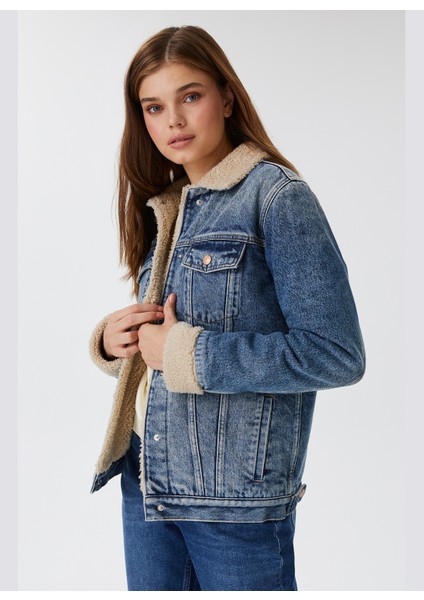 Regular Fit Mavi Kadın Ceket 241 Lcf 131003 Molly 2 Denım