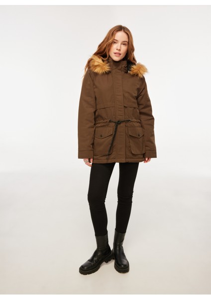 Haki Kadın Mont fiyatları