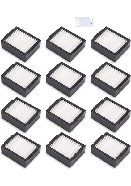 E5 E5154 E6 I7 I7+I7156 I1 I3 I4 I8 ile Uyumlu 12 Hepa Filtre (Yurt Dışından)