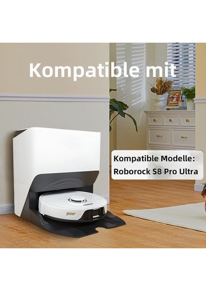 S8 Pro Ultra Robot Ana Fırçaları, Yan Fırçaları ile Uyumlu (Yurt Dışından)
