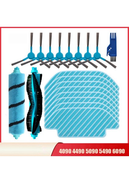 4090 4490 Yan / Yumuşak Rulo Fırçalı Paspas Bezi Paçavralarıyla Uyumlu (Yurt Dışından)