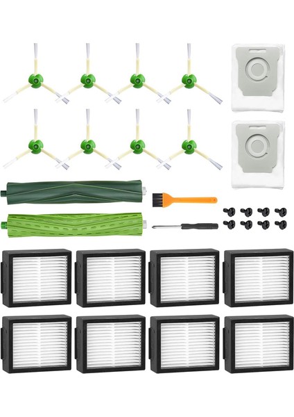 I7 I7+ I3 I3+ I4 I4+ I6 I6+ J7 J7+ E5 E6 E7 ile Uyumlu Fırça (Yurt Dışından)